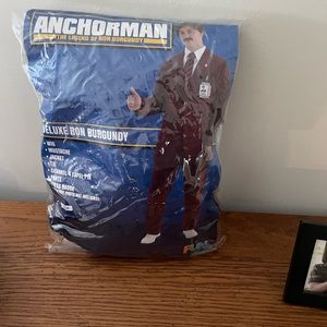 Ron Burgundy costume